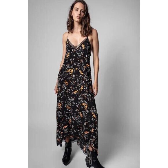 Zadig & Voltaire Dresses & Skirts - New ZADIG & VOLTAIRE Risty Spark Long Dress Size Small